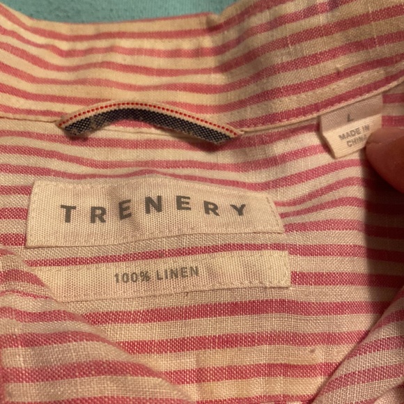 Trenery Linen Button Down - Picture 4 of 4